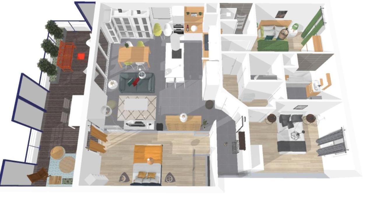 Expat Renting - Le Mosaique - Patte D'Oie - Parking Lejlighed Toulouse Eksteriør billede